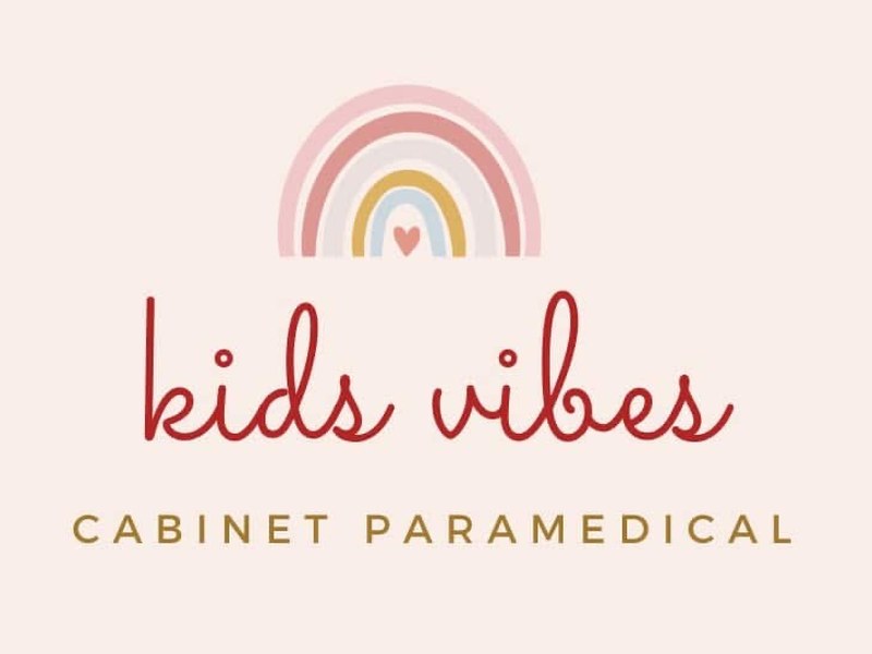 Logo officiel du Cabinet Paramédical Kids Vibes à Braives, consultations d'ostéopathie de Salomé Servaye